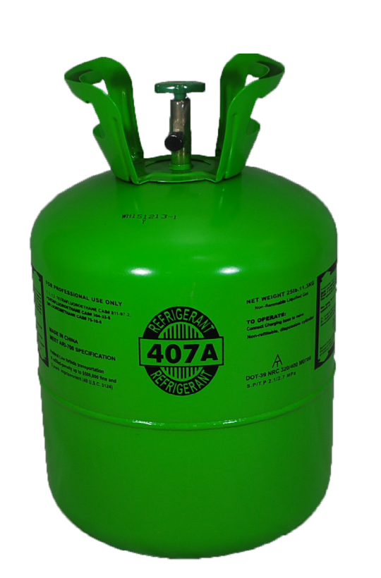 25 lbs R-407A Refrigerant, Factory Sealed