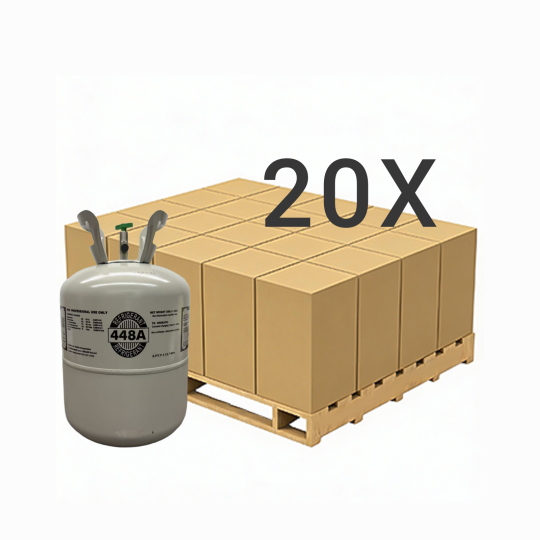 25 lbs R-448A (R-448A) Refrigerant Gas - 20 Cylinders