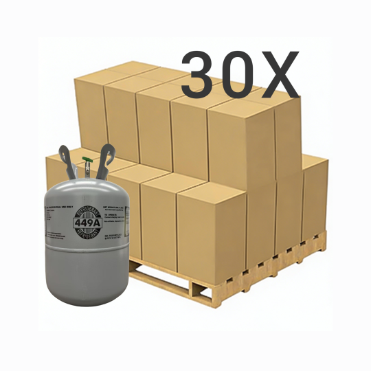 25 lbs R-449A (R-449A) Refrigerant Gas - 30 Cylinders