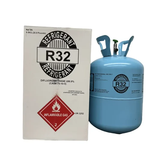 20.9 lbs R-32 (R-32) Refrigerant Gas - 10 Cylinders