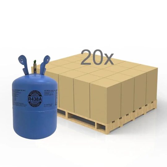 R438a (mo99) Refrigerant (25 lbs) lbs Half Pallet (20 Cylinders)