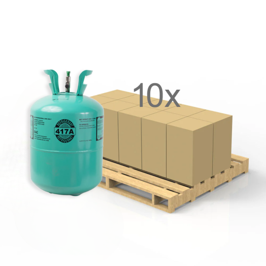R-417A Refrigerant (25 lbs) Quarter Pallet (10 Cylinders)