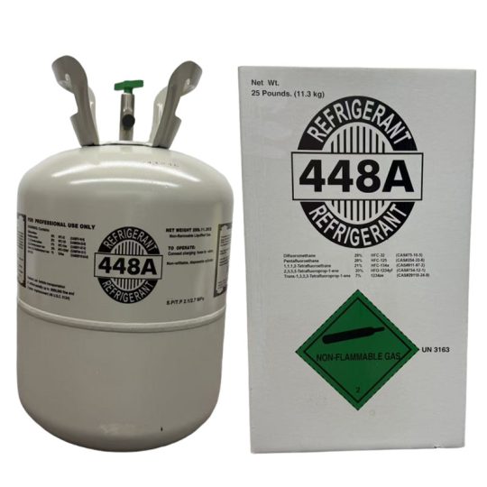 25 lbs R-448A (R-448A) Refrigerant Gas - 5 Cylinders