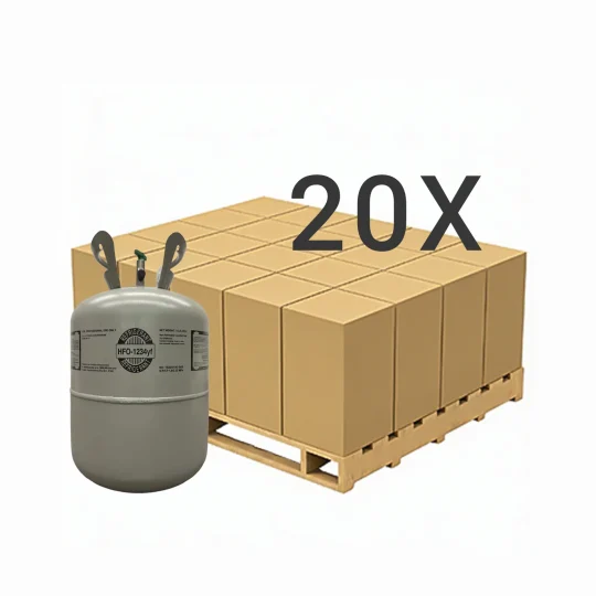 11 lbs R-1234yf (R-1234yf) Refrigerant Gas - 20 Cylinders