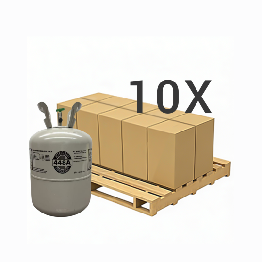 25 lbs R-448A (R-448A) Refrigerant Gas - 10 Cylinders