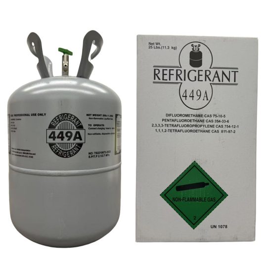 25 lbs R-449A (R-449A) Refrigerant Gas - 5 Cylinders