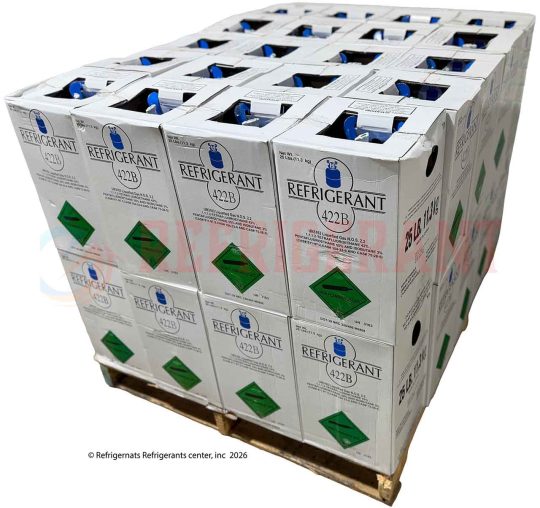 R-422b (nu-22b) Refrigerant - Full Pallet (40 Ă— 25 lbs) - R-22 Replacement