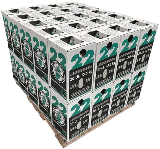 Full Pallet - 40 × 30 lbs R-22 Refrigerant