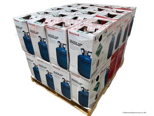 R-449A Refrigerant - Full Pallet (40 Ă— 25 lbs) - Genuine Honeywell , Made in USA