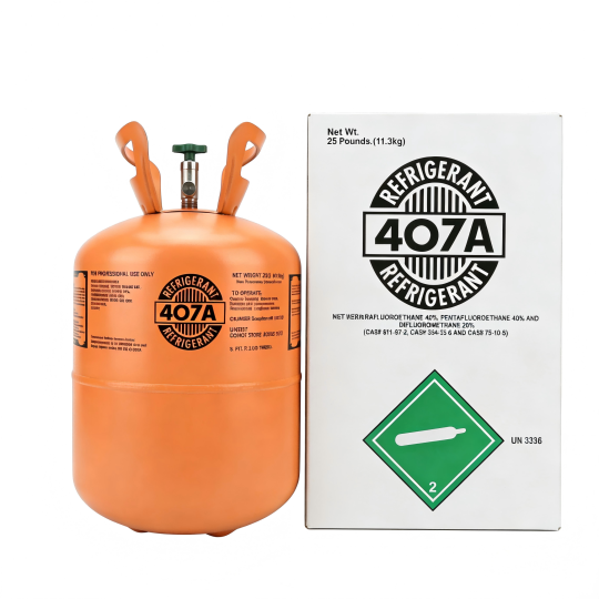R-407A 25 lbs Refrigerant 100% Virgin New Factory Sealed Cylinder