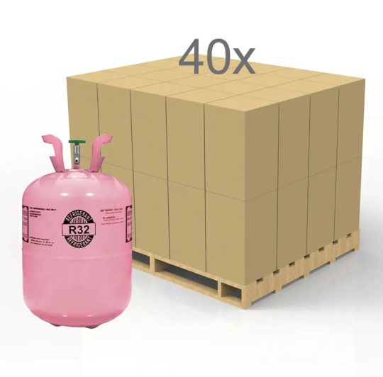 R-32 Refrigerant (20 lbs) Full Pallet (40 Cylinders)