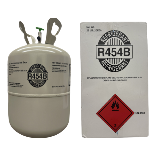 22 lbs R-454B (R-454B) Refrigerant Gas - 30 Cylinders