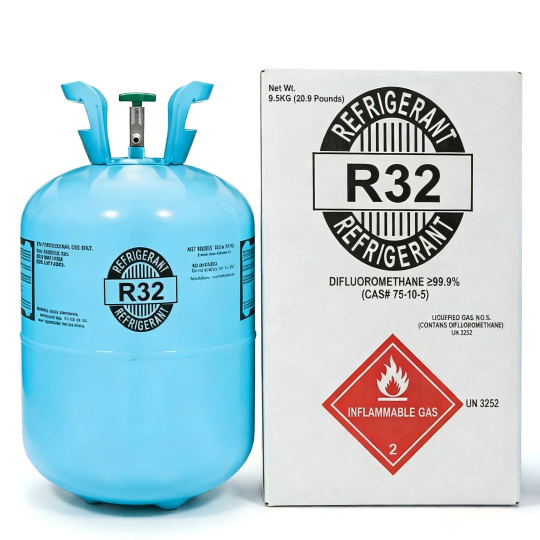 R-32 20.91 lbs Refrigerant 100% Virgin New Factory Sealed Cylinder