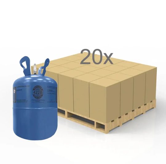 R422b Refrigerant (25 lbs) lbs Half Pallet (20 Cylinders)