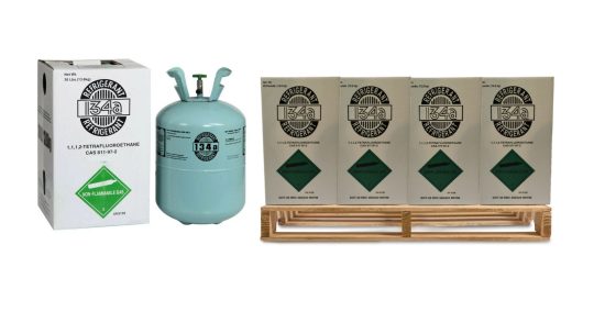 Bulk Pack - 10 × 30 lbs R-134a Automotive Refrigerant