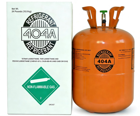 R-404A 24 lbs Refrigerant 100% Virgin New Factory Sealed Cylinder