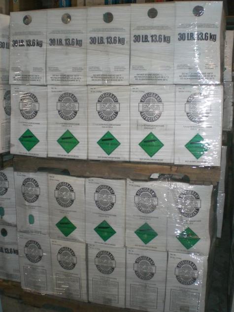 R-134a 40 x 30 lbs Cylinders Automotive Refrigerant !