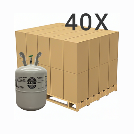 25 lbs R-448A (R-448A) Refrigerant Gas - 40 Cylinders