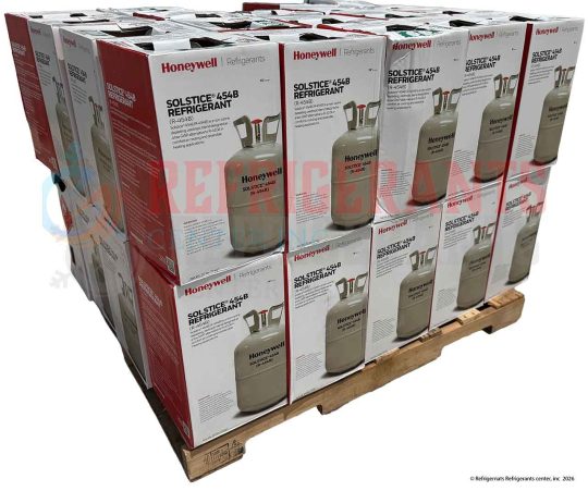 R-454B Refrigerant - Full Pallet (40 Ă— 20 lbs) - Genuine Honeywell , Made in USA