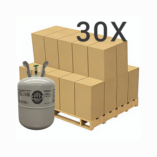 25 lbs R-448A (R-448A) Refrigerant Gas - 30 Cylinders