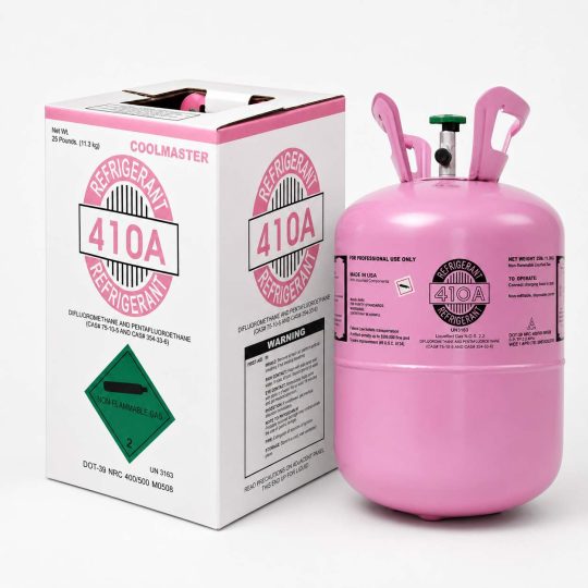 25 lbs R-410A Refrigerant, Virgin Sealed, HVAC Use