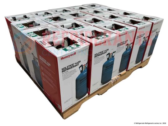 R-449A Refrigerant - Half Pallet (20 Ă— 25 lbs) - Genuine Honeywell, Made in USA