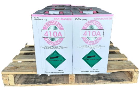 Pack of 10 × 25 lbs R-410A Refrigerant