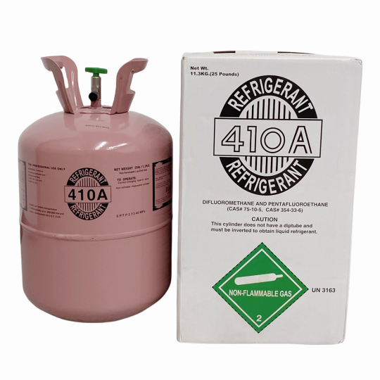 25 lbs R-410A (R-410A) Refrigerant Gas - 30 Cylinders
