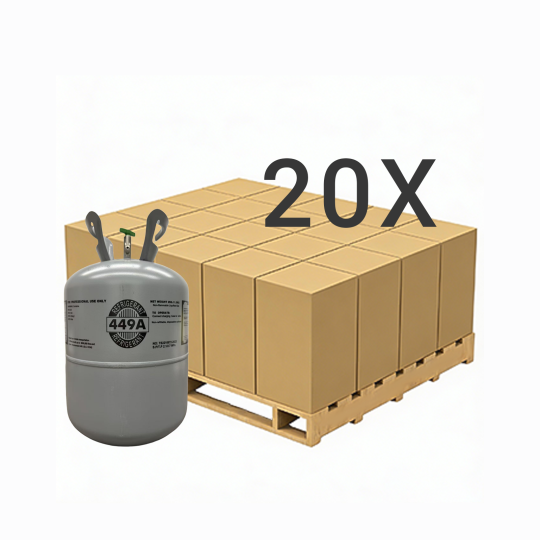 25 lbs R-449A (R-449A) Refrigerant Gas - 20 Cylinders