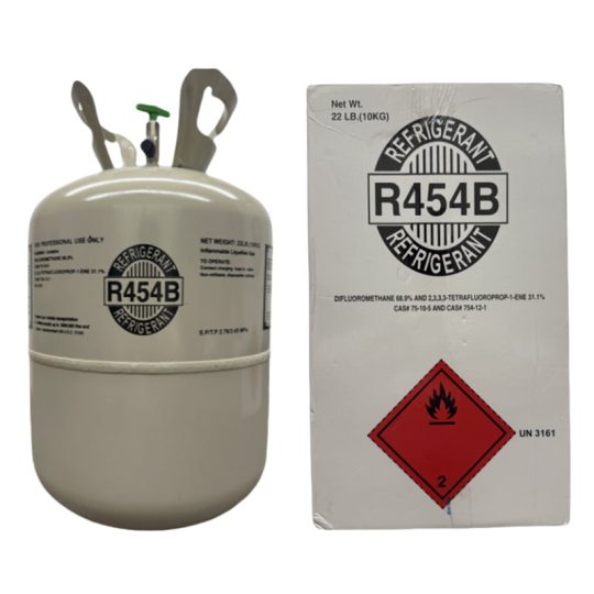 22 lbs R-454B (R-454B) Refrigerant Gas - 40 Cylinders